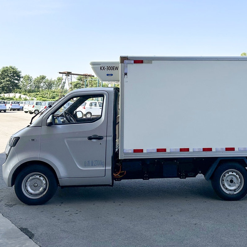 Camión frigorífico eléctrico Guoji Elephant G40-X de una sola fila, 2,7 T y 3,05 m