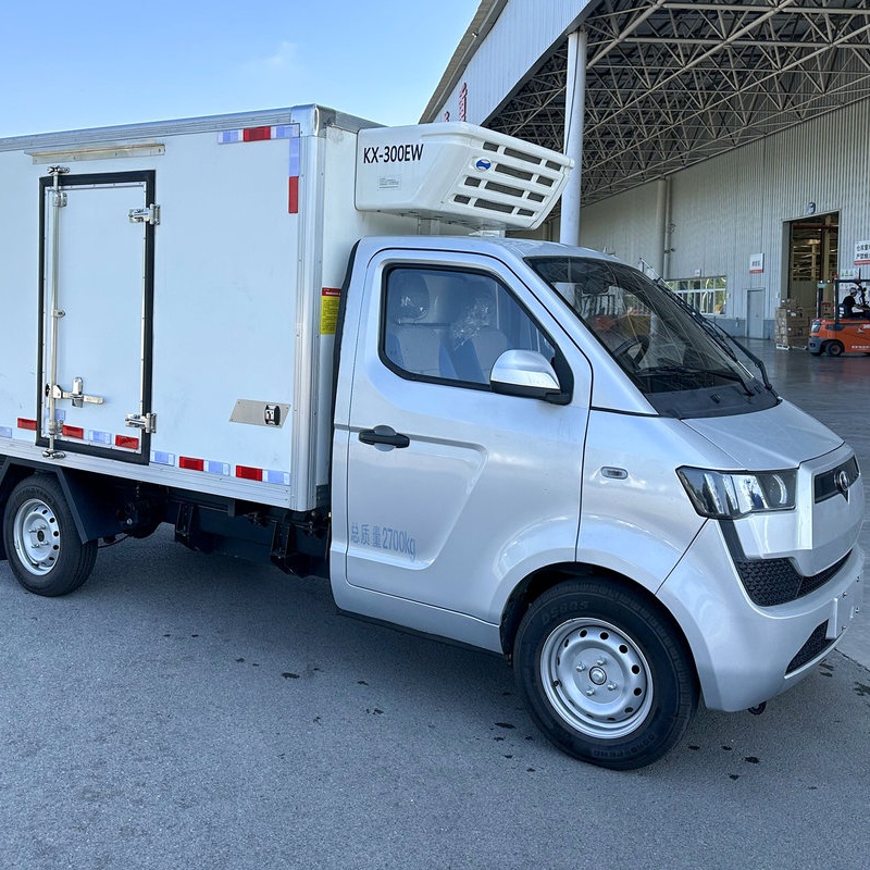Camión frigorífico eléctrico Guoji Elephant G40-X de una sola fila, 2,7 T y 3,05 m