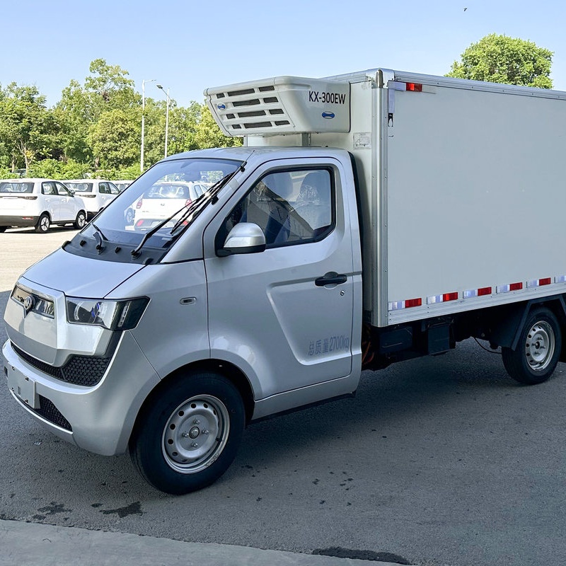 Camión frigorífico eléctrico Guoji Elephant G40-X de una sola fila, 2,7 T y 3,05 m