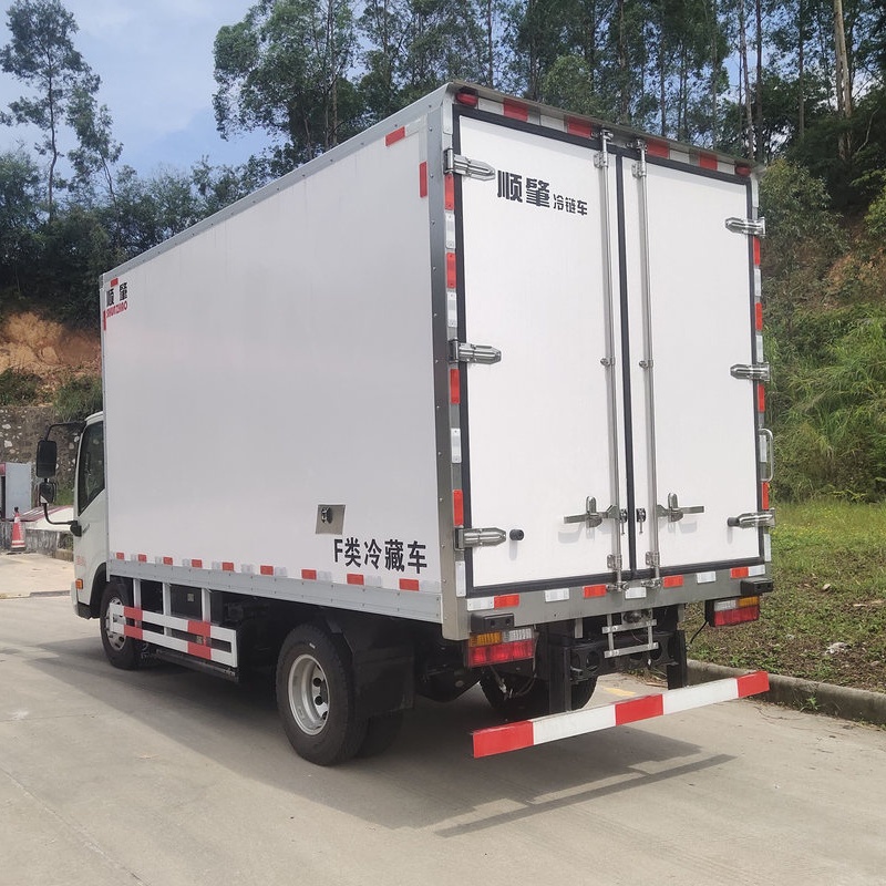 Camión frigorífico eléctrico puro Dayun Aopuli 4.5T 4,05 metros