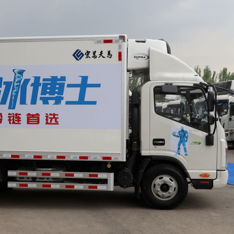 Camión refrigerado Jianghuai Shuailing Q6 Ice Doctor, 160 hp, 4x2, 4.015 metros