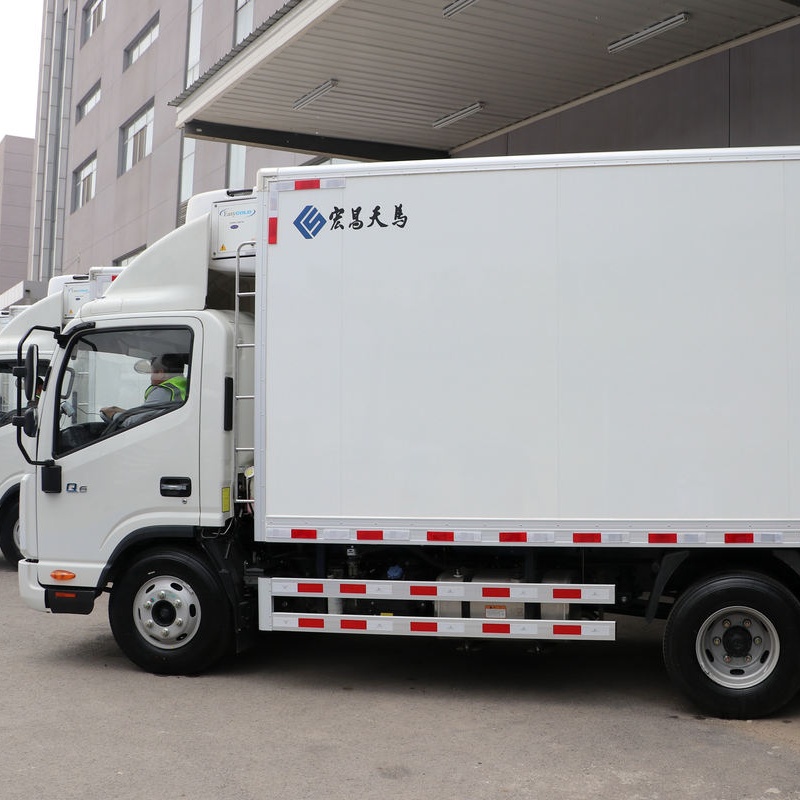 Camión refrigerado Jianghuai Shuailing Q6 Ice Doctor, 160 hp, 4x2, 4.015 metros