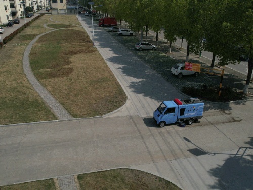 Kailifeng Great Child Pure Electric Sweeping and Washing Vehicle