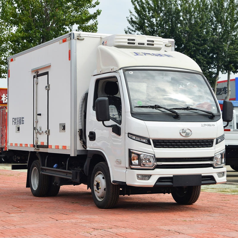 Camión refrigerado Yuejin Fuyun S80, 95 caballos de fuerza, 4x2, 3,55 metros