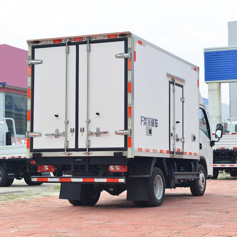 Camión refrigerado Yuejin Fuyun S80, 95 caballos de fuerza, 4x2, 3,55 metros