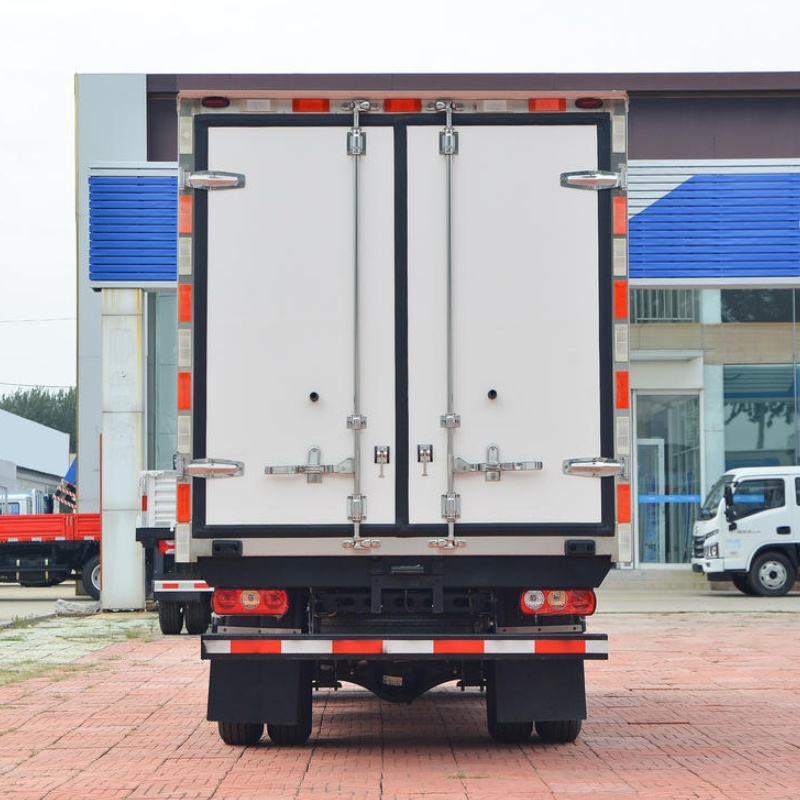 Camión refrigerado Yuejin Fuyun S80, 95 caballos de fuerza, 4x2, 3,55 metros