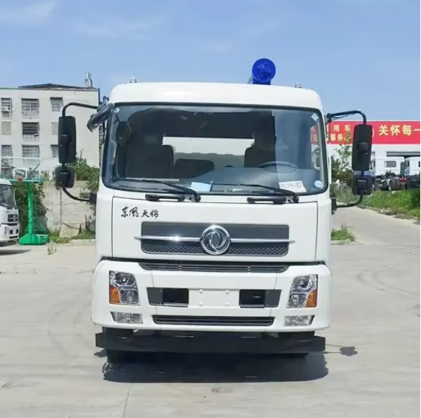 Camión cisterna de alimento a granel de 20 cbm Dongfeng, camión de transporte de alimento para pollos de 10 toneladas, a la venta