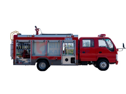 Kailifeng Isuzu 2 шоо метр 600P хөөсөн галын машин, мэргэжлийн тоног төхөөрөмж бүхий хатуу аврах шугам барьж байна!