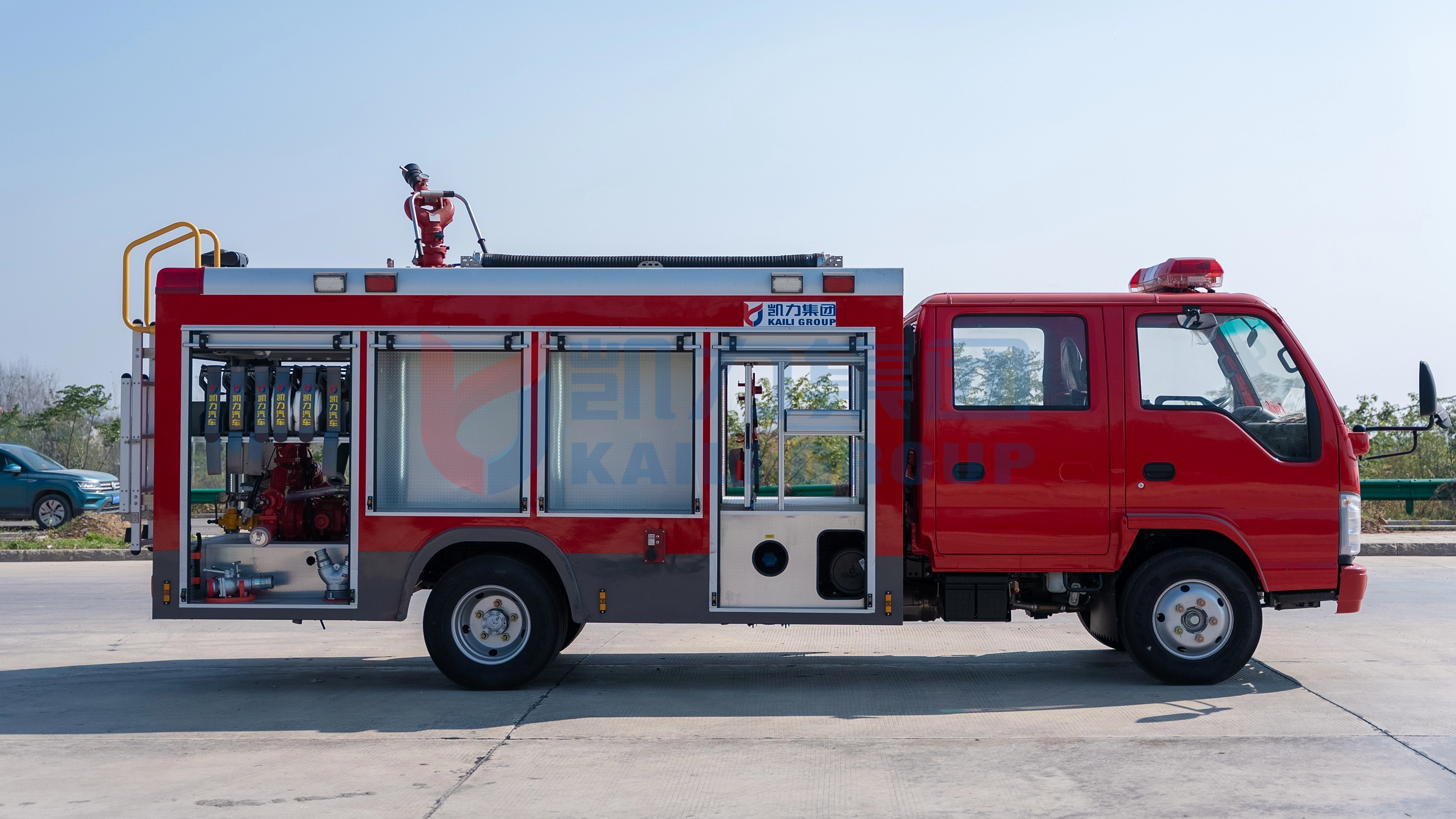 Kailifeng Isuzu 2-cubic-meter 600P Foam Fire Engine