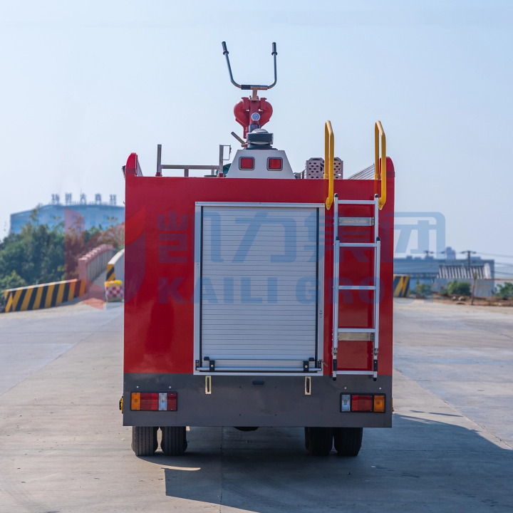 Camión de bomberos de espuma Kailifeng Isuzu 600P de 2 metros cúbicos