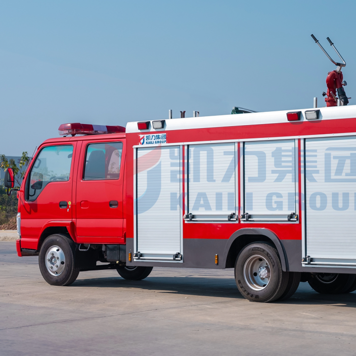 Camión de bomberos de espuma Kailifeng Isuzu 600P de 2 metros cúbicos