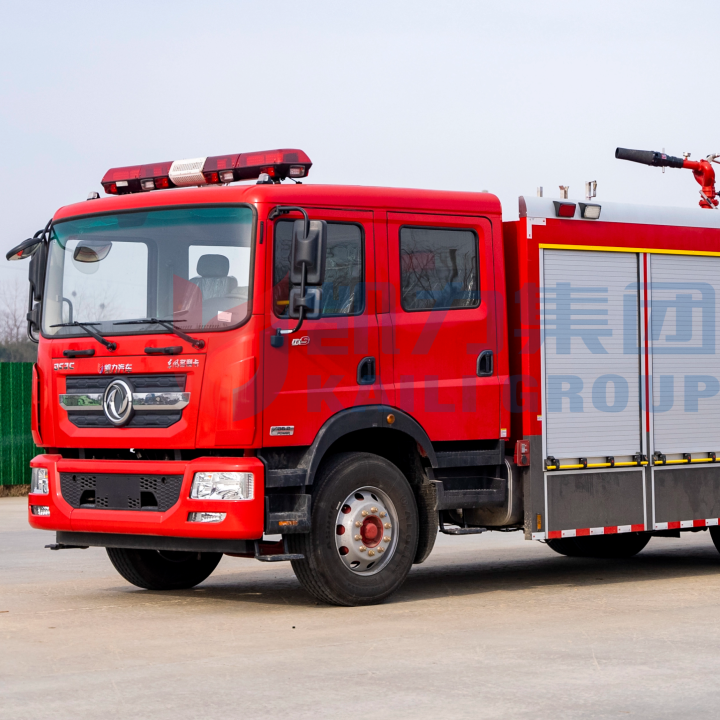 Camión de bomberos de espuma Kailifeng Dongfeng D9