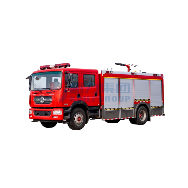 Camión contra incendios de espuma Kailifeng Dongfeng Caput de 5 metros cúbicos