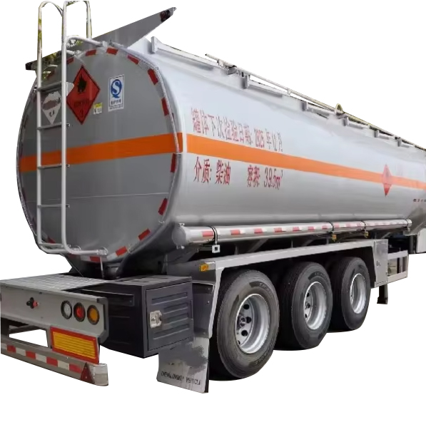 Capaz de remolcar diésel y gasolina, nuevo semirremolque cisterna chino de 30 toneladas
