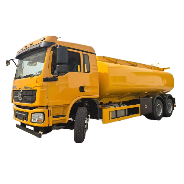 Camión cisterna de petróleo SHACMAN 18000L-25000L con volante a la izquierda y volante a la derecha, 6x4, para reabastecimiento de combustible