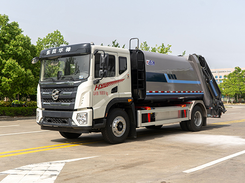 Camión de basura comprimido de nueva energía Kailifeng: liderando la nueva tendencia de saneamiento ambiental urbano con tecnología ecológica