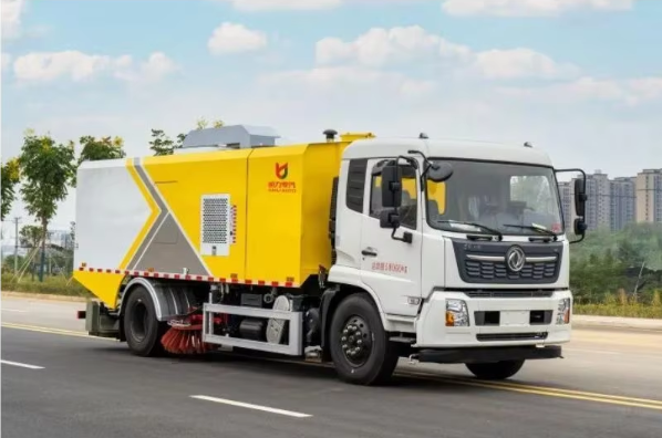 Aspiradora barredora de alta capacidad Dongfeng 12CBM