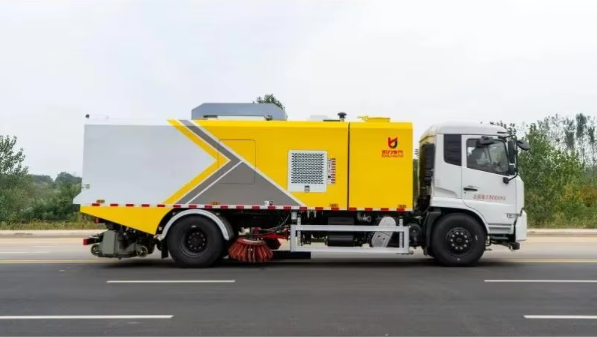 Aspiradora barredora de alta capacidad Dongfeng 12CBM