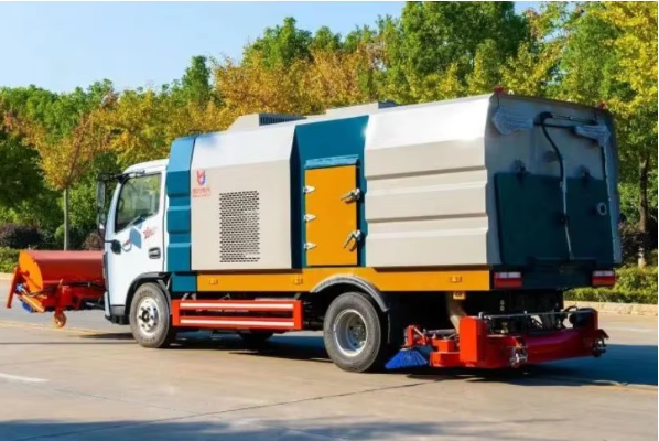 5 cubic vacuum truck