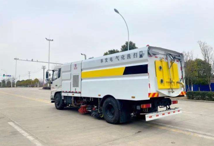 Vehículo de limpieza de un solo motor de 17 m³