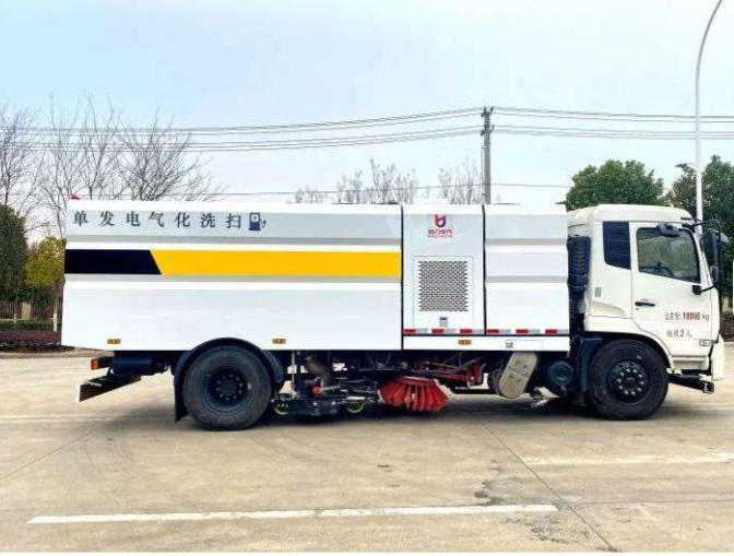 Vehículo de limpieza de un solo motor de 17 m³