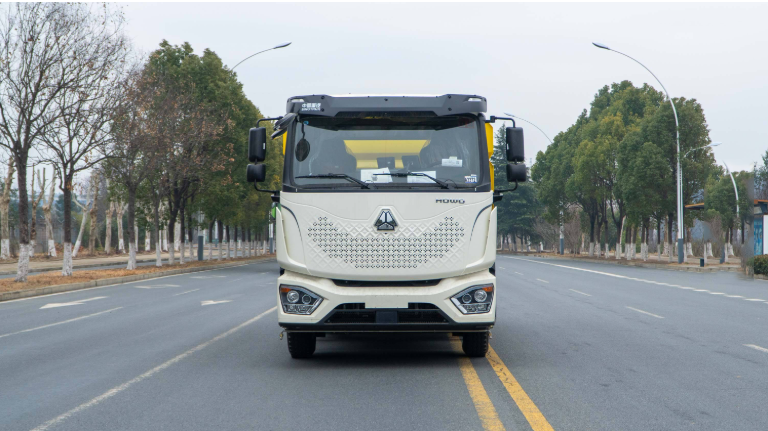 Camión barredor 4x2 de 16 cbm para limpieza de carreteras y barrido
