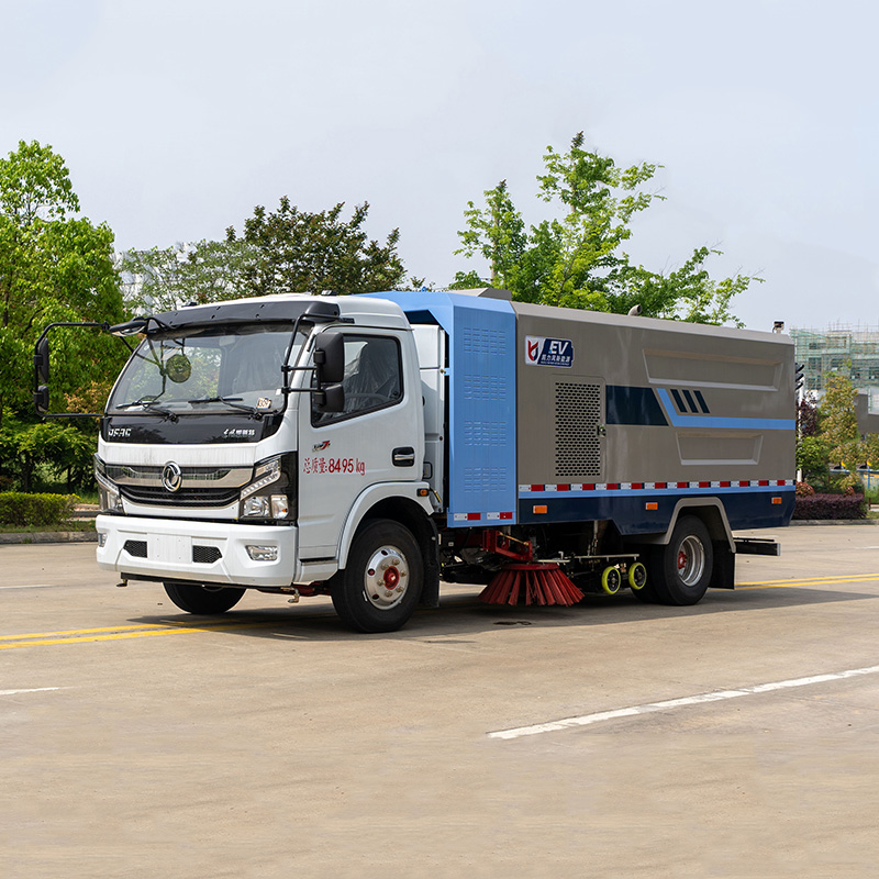 Pure electric road sweeper