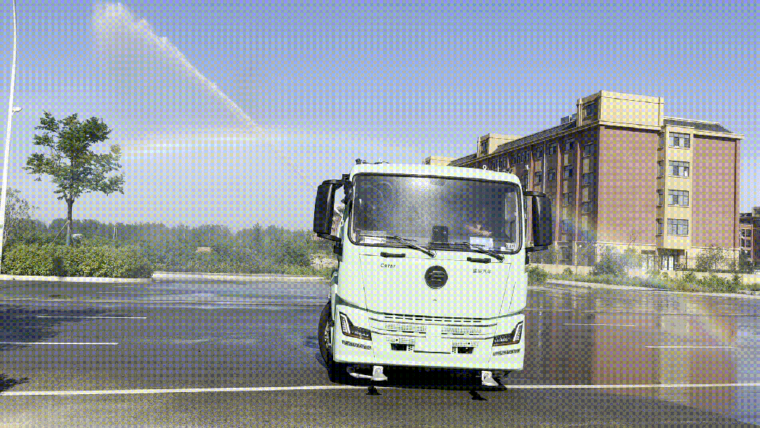 pure electric sprinkler truck