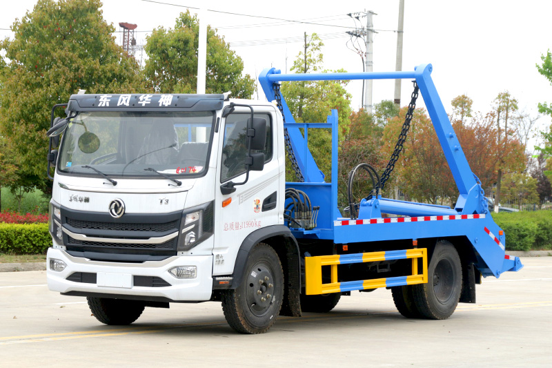Swing Arm Garbage Truck