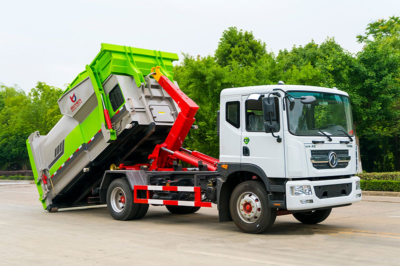 hook arm garbage truck