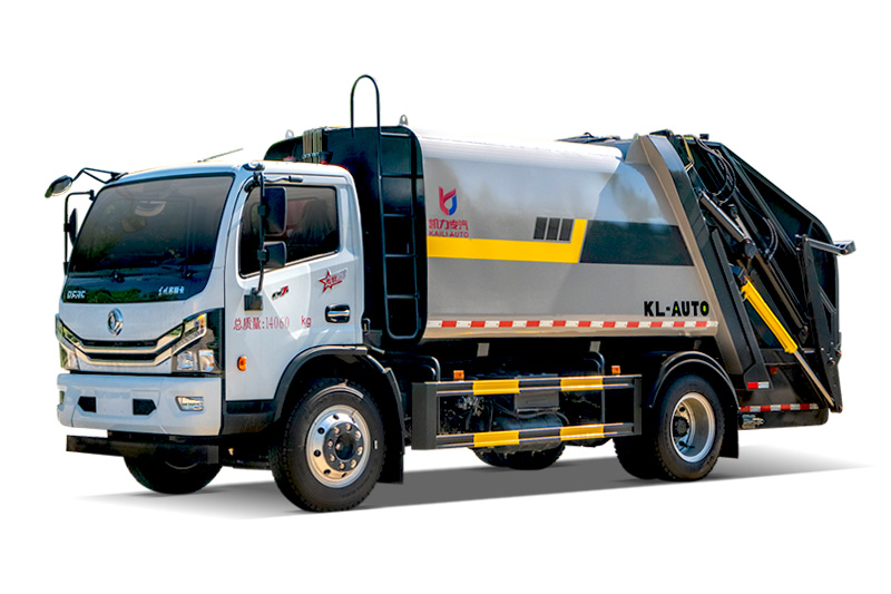 garbage compression truck