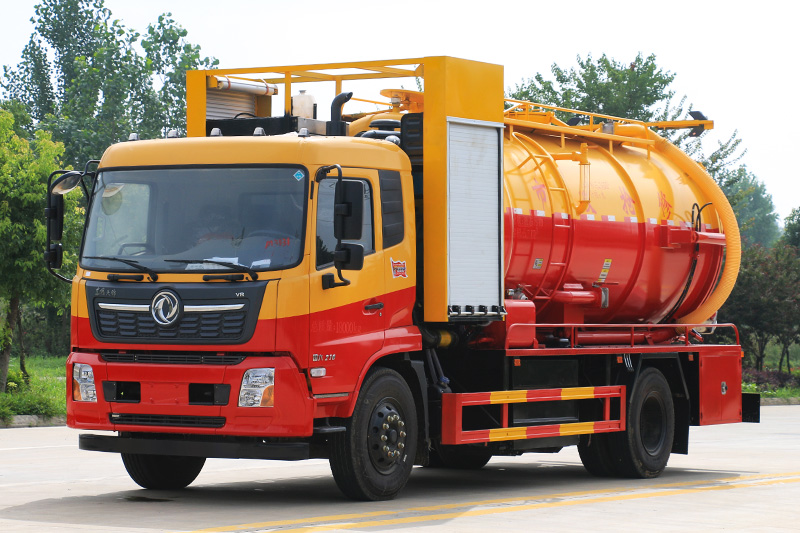 ‌Pressure Tanker Sewage Cleaning Truck‌