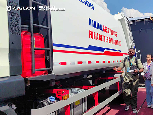 ¡La Feria de Cantón atrae a una multitud de compradores y las soluciones de vehículos especializados de China brillan en el mercado global!