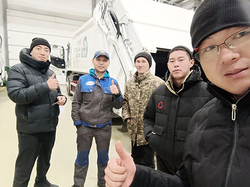 Kaili's after-sales service extends thousands of miles straight to Central Asia, with the first stop being Hami!