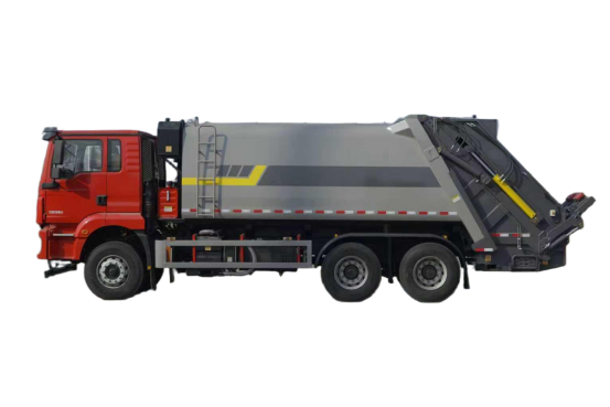 कैलिफेंग ब्रांड का KLF5250ZYSS6A शाकमैन 6*4 19m³ कचरा ट्रक