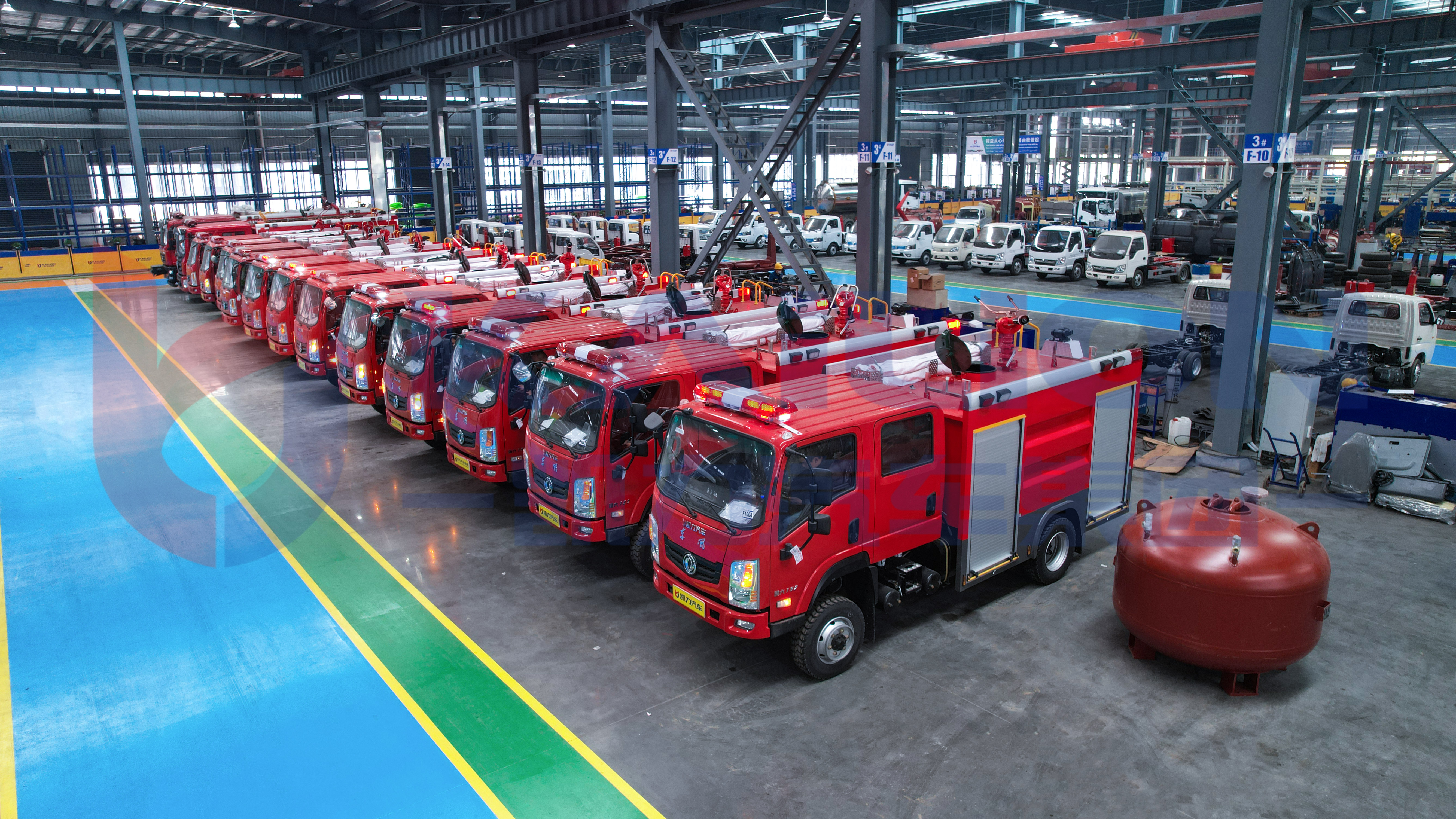 Fire Sprinkler Truck