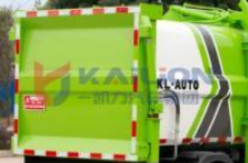 side loader garbage truck