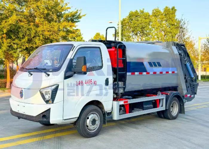 Camion-benne compacteur entièrement électrique Kailifeng-Feidi d'une capacité de 5,8 mètres cubes