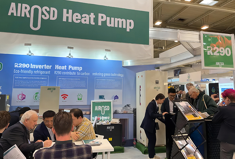 Airosd successfully held SHK+E exhibition in Germany!