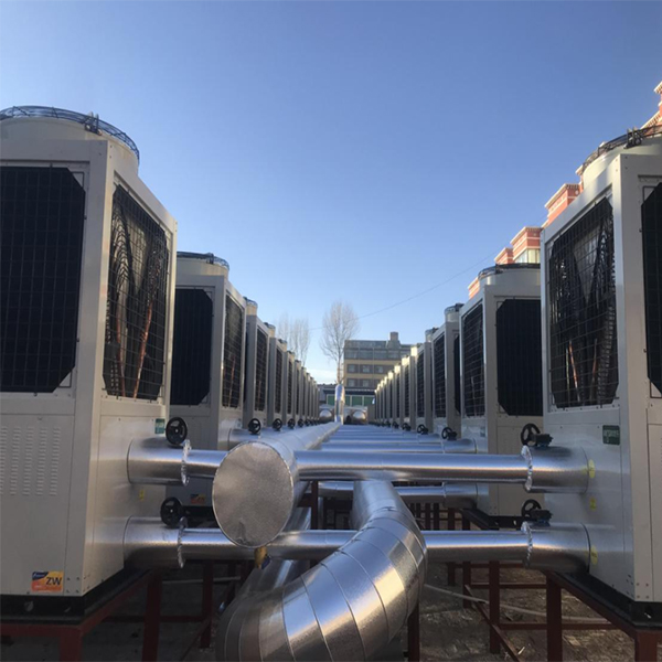 Central heating project in a garden community in Qinghai