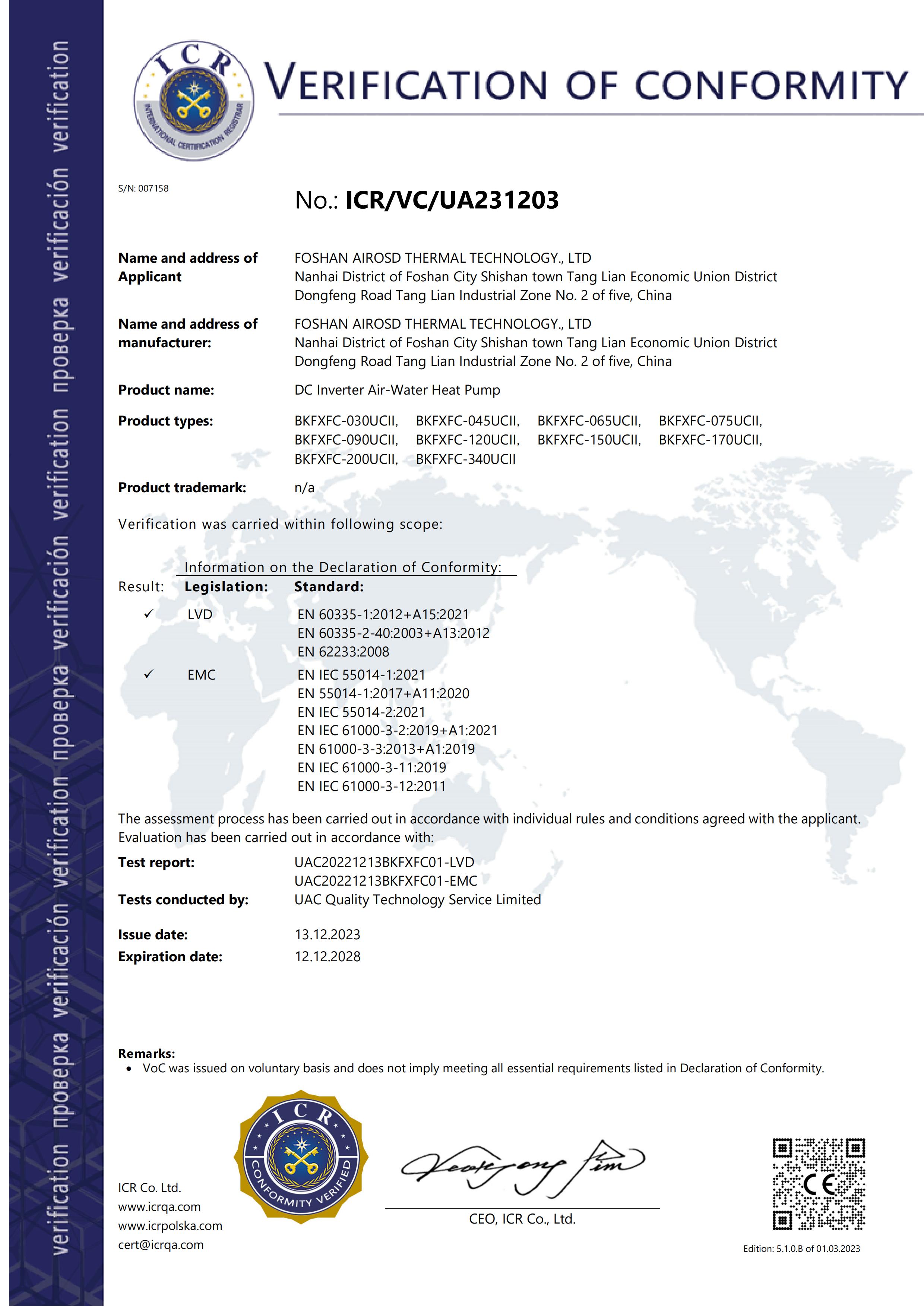 Commercial Heating Cooling Heat Pump