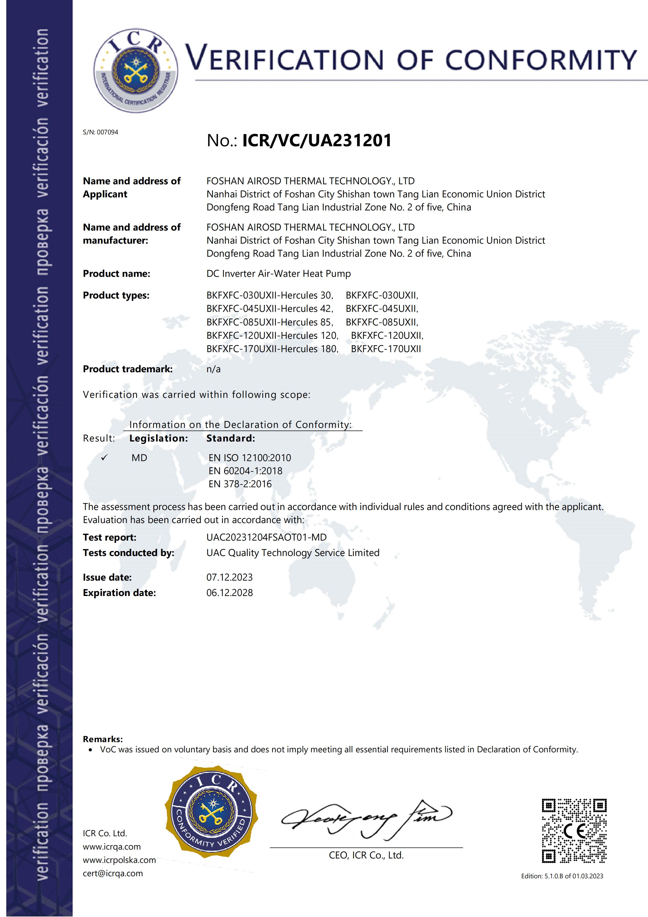 Commercial Heating Cooling Heat Pump