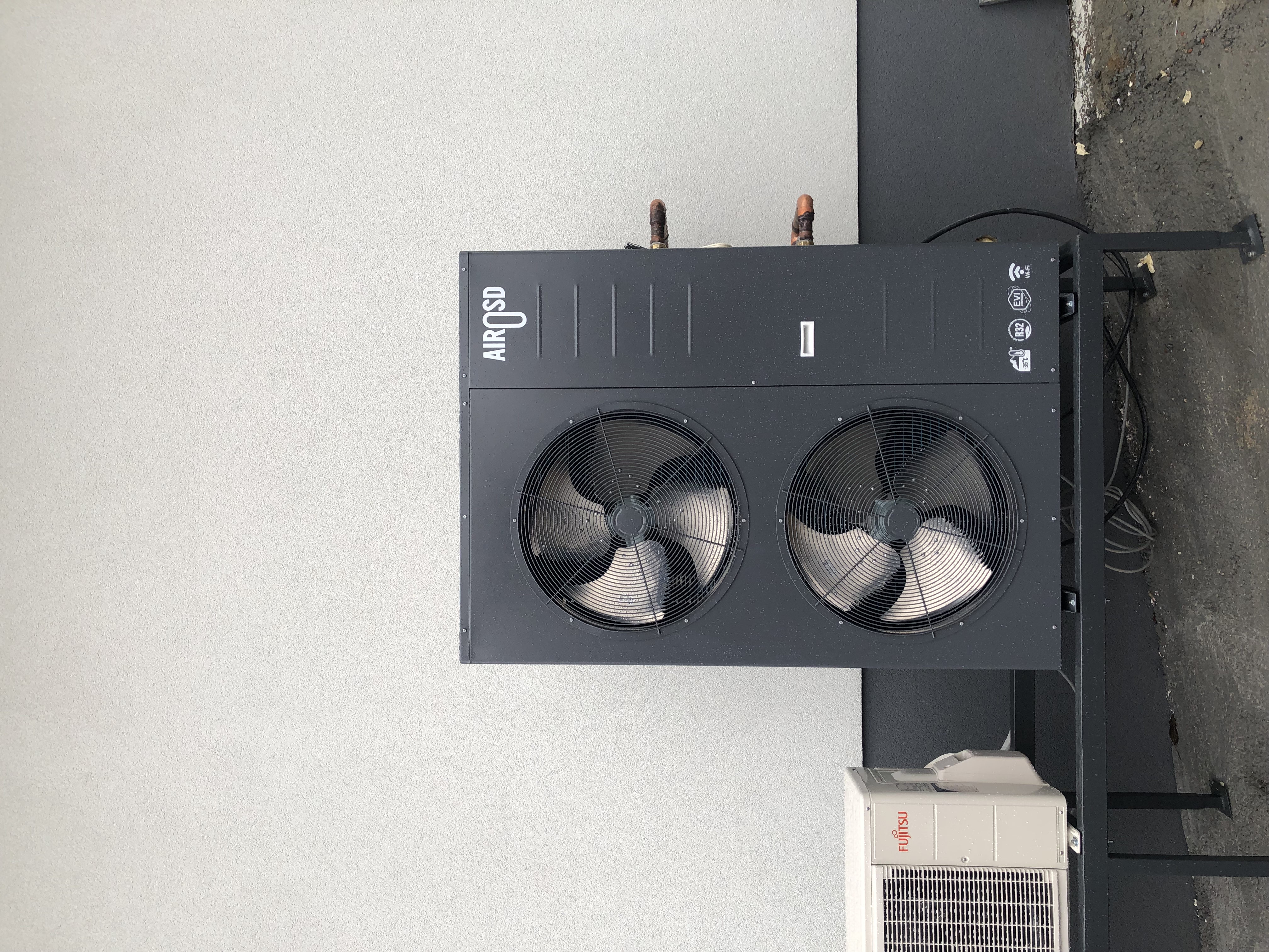 EVI Heating Cooling DHW Heat Pump