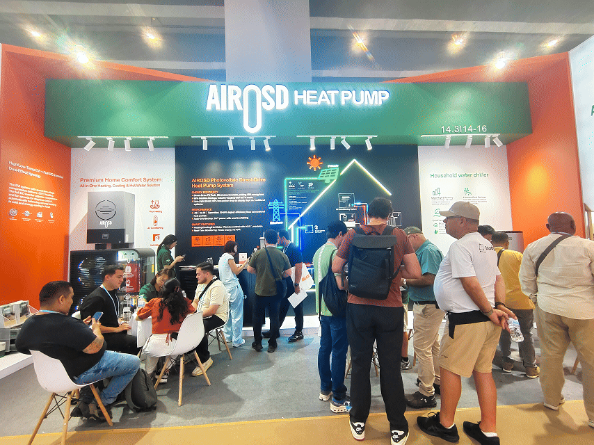 Swimming pool heat pump