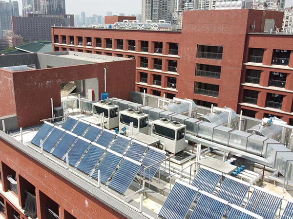 University commercial hot water project