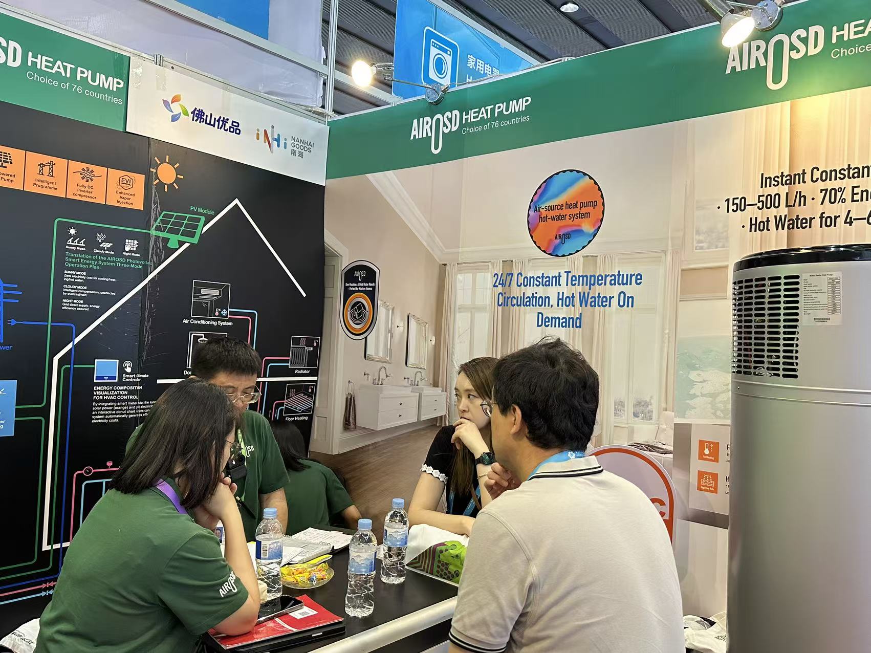 Airosd Shines at Dual Booths, Winning Global Buyers