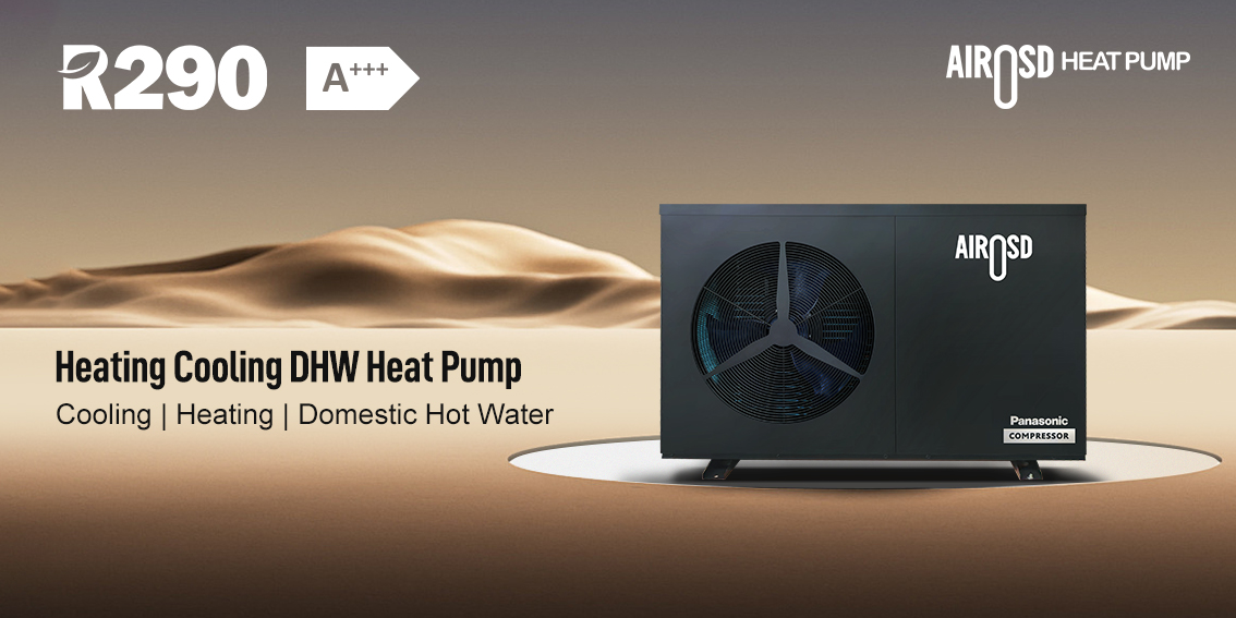 AIROSD Heat Pump Runs Reliably for 7 Years in Xinjiang