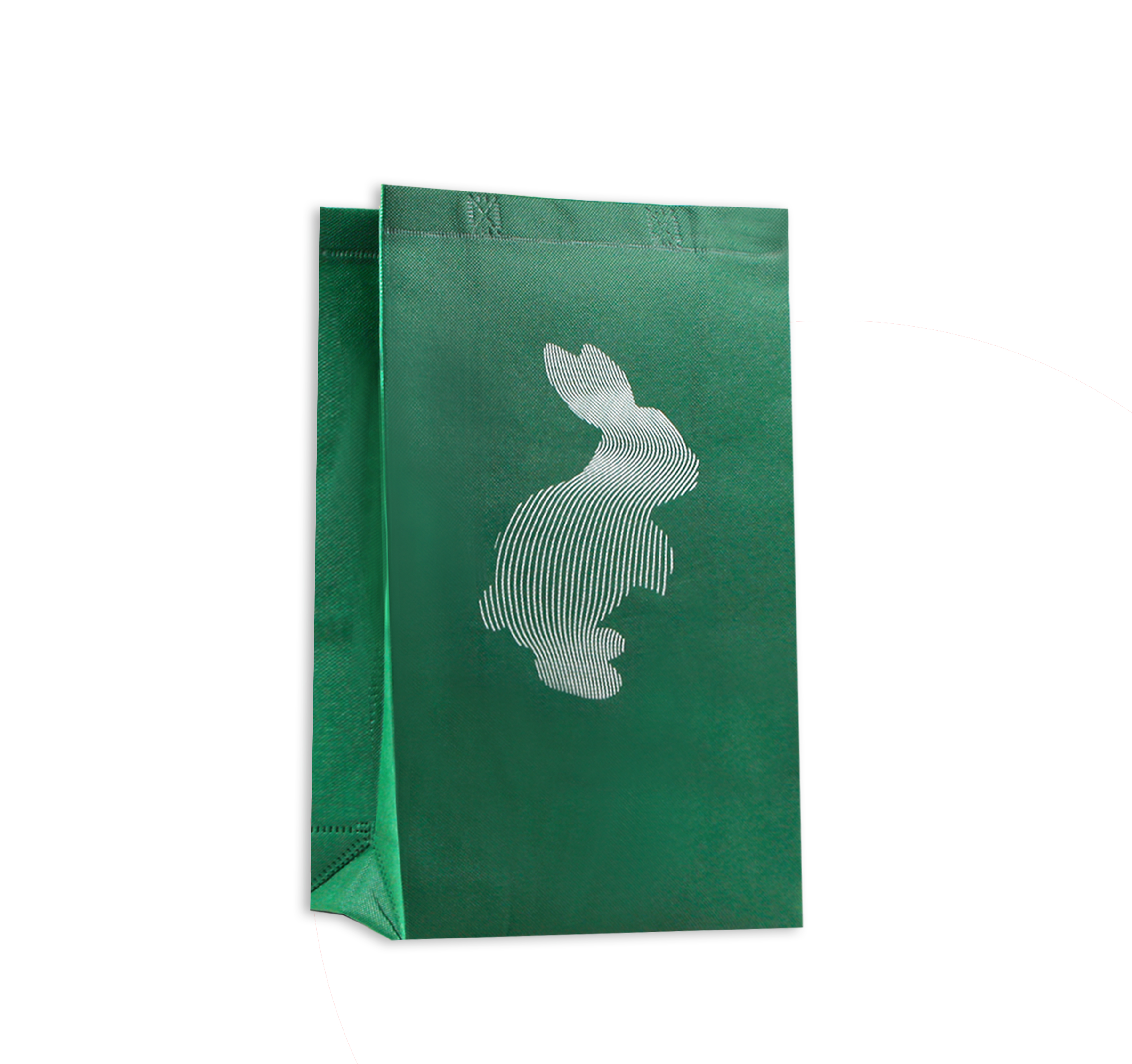 white paper bags with handles