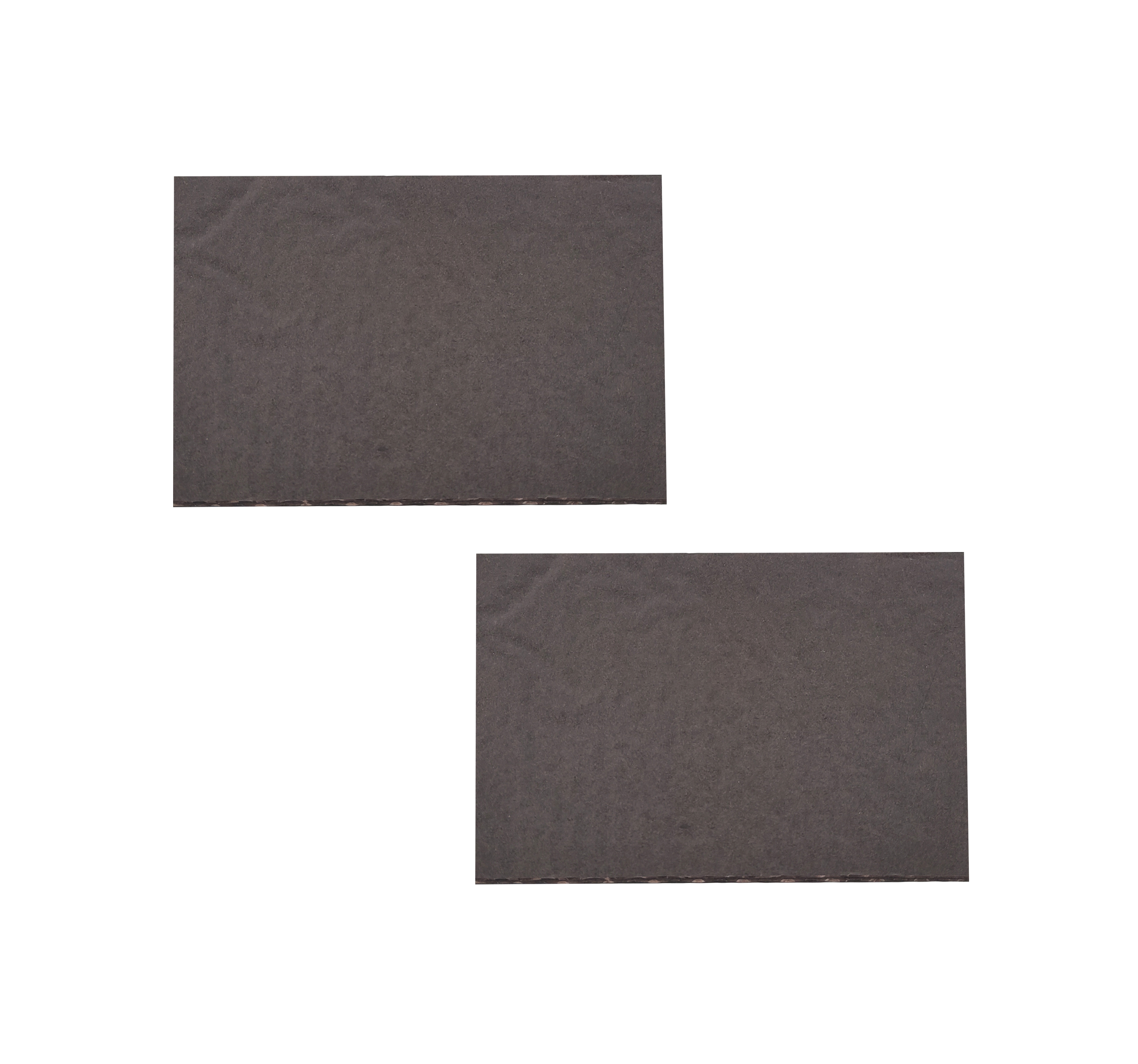 black recycled cushion pads