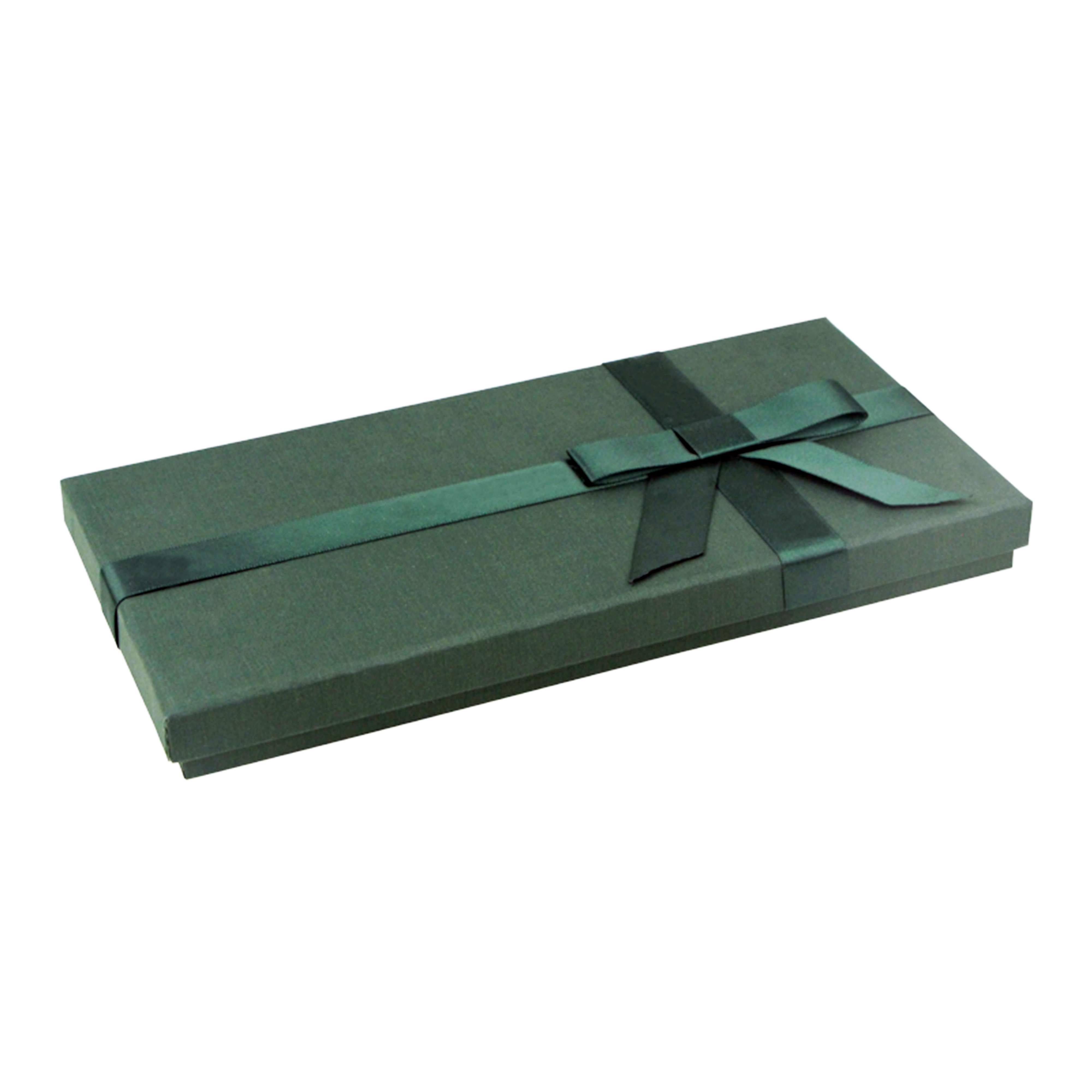 Luxury Green Gift Box With Ribbon